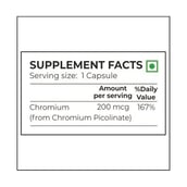 supplement - Nutrition Planet Chromium Picolinate,  75 capsules 