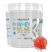2 - HealthXP Premium Series Whey Gold,  8.8 lb  Strawberry 