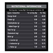 2 - MuscleBlaze BCAA 6000 OP, 0.88 lb 50 Servings Pineapple