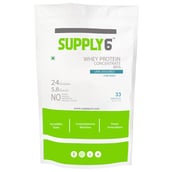 Supply6 Whey Protein Concentrate 80%,  2.2 lb  Unflavoured 