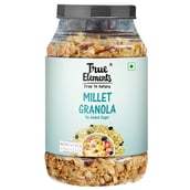 True Elements Millet Granola,  Natural  0.750 kg 