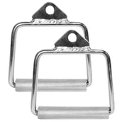 Fitsy Single Chrome D Handle - 2PC,  Silver 