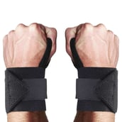 Fitsy Wrist Wrap, Black Free Size
