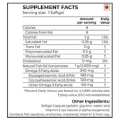 supplement - Nutrition Planet Omega 3, 90 softgels