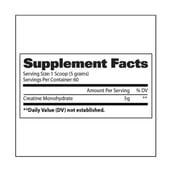 supplement - GAT Creatine,  Unflavoured  0.66 lb 