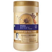 1 - Saffola FITTIFY Gourmet Hi Protein Slim Meal Shake, 0.420 kg Coffee Caramel