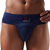 Omtex Gym Supporter (Pack of 2),  Medium  Navy Blue 