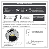 RecommendedUsage - MuscleBlaze Biozyme Whey Protein,  4.4 lb  Cafe Mocha 