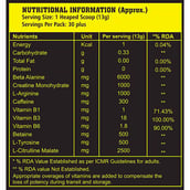 supplement - Absolute Nutrition Wolverine Pre Workout,  0.88 lb  Strawberry 