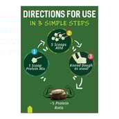 ForUse - Nouriza Protein Atta Mix,  1.1 lb  Unflavoured