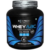 Six Pack Nutrition Whey ABC,  4.4 lb  Rich Chocolate 