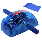 B Fit USA Roller Slide with Deluxe knee Mat (3412), Blue 25*15*10 Inches