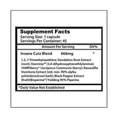 supplement - Insane Labz CUTZ, 45 capsules Unflavoured