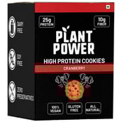 Plant Power High Protein Cookies,  100 g  Cranberry 
