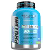 1 - HealthXP 100% Whey Protein,  5.5 lb  Vanilla Cup Cake 