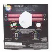 2 - Dettol Anti Pollution Mask N95 Siti Shield,  White Medium 