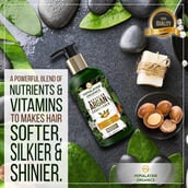 Banner - Himalayan Organics Moroccan Argan Conditioner,  300 ml  Hydrates & Nourishes Hair 