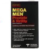 1 - GNC Mega Men Prostate & Virility,  90 caplets  Unflavoured 