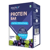 2 - HealthXP Protein Bars (18g Protein), 6 Piece(s)/Pack Blueberry