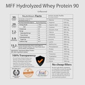 Supplement - MyFitFuel Hydrolyzed Whey Protein,  1.1 lb  Unflavored 