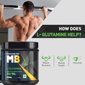 HowDoes - MuscleBlaze L-Glutamine,  0.88 lb  Unflavoured 