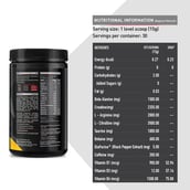 SupplementInfo - MuscleBlaze Torque Pre-Workout,  0.99 lb  Orange 