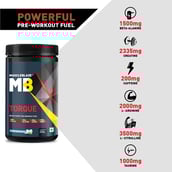 Points - MuscleBlaze Torque Pre-Workout,  0.99 lb  Icy Blue Splash 