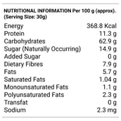 supplement - True Elements Rolled Oats, 0.400 kg with Honey and Almonds