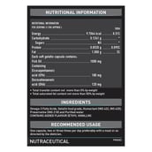 1 - MuscleBlaze Fish Oil (1000 mg) OP,  180 softgels 