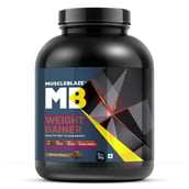 3 - MuscleBlaze Weight Gainer with Added Digezyme OP,  6.6 lb  Chocolate 
