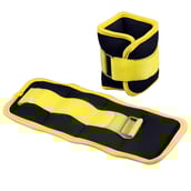 B Fit USA Ankle/Wrist Weight (AB3742),  Yellow & Black  0.5 kg 