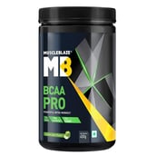 2 - MuscleBlaze BCAA Pro OP,  0.99 lb  30 Servings  Green Apple 