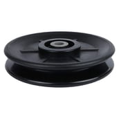 1 - B Fit USA Gym Pulley with Inbuilt Bearing and Bush, 5Inch Black Set of 4