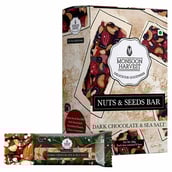 Monsoon Harvest Nuts and Seeds Bar, 6 bar(s) Dark Chocolate & Sea Salt
