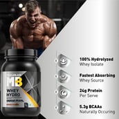 Points - MuscleBlaze Whey Hydro,  2.2 lb  Chocolate 