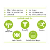 Benefit - MuscleBlaze Sparkling Protein Water (10g Protein), 6 Piece(s)/Pack Refreshing Twin Flavour Pack