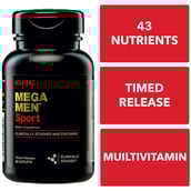 1 - GNC Mega Men Sport,  90 caplets  Unflavoured 