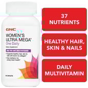 1 - GNC Women's Ultra Mega One Daily,  60 caplets  Unflavoured 