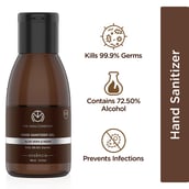 1 - The Man Company Hand Sanitizer,  Neem & Aloevera  100 ml  Protection from Germs (Pack of 10) 