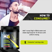 6 - MuscleBlaze Amino Charge, 0.55 lb 31 Servings Melon Twist