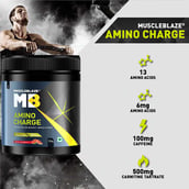 Points - MuscleBlaze Amino Charge, 0.55 lb 31 Servings Melon Twist