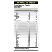 supplement - VX Nutrition Hulk Mass Gainer 1500,  12 lb  Cookies & Cream 