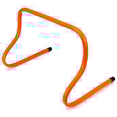 2 - Fitsy Speed Agility Hurdle (AR2419),  Orange  12 Inches 6 Piece 
