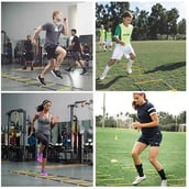 1 - Fitsy Speed Agility Ladder (AR2414),  Yellow and Black  5 Meter 