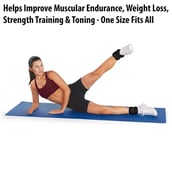 1 - Fitsy Ankle Weights (AR1901),  Black  0.5 kg 