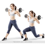 5 - Fitsy Super Curl Bar - 120cm,  Silver 