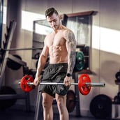 4 - Fitsy Olympic Weight Plates for Gym (Pair),  Red  5 kg 