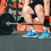 1 - Fitsy Weight Lifting Gloves with Wrist Support Strap,  Red  Medium 