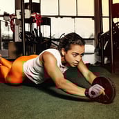 Fitsy Gym Gloves with Wrist Support for Women,  Pink  Medium 