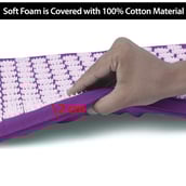 3 - Fitsy Accupressure Mat,  Purple  66 x 41cm 